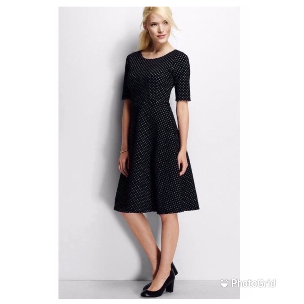 Lands’ End Pull on dress